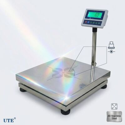 Rechargeable Digital Weighing Scale 6kg Single Platter LED Display For Retail Shops
