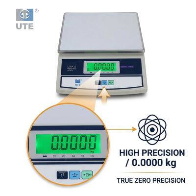 Dust Proof Digital Weighing Scale 15kg ABS Housing Splash Resistant Cover 1g Division